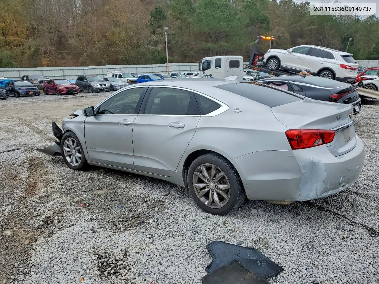 2G1115S36G9149737 2016 Chevrolet Impala Lt