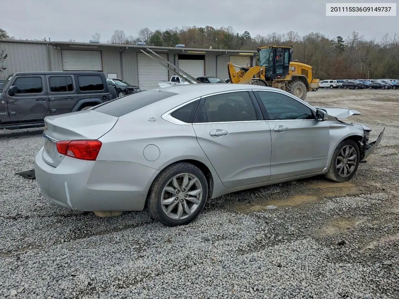 2G1115S36G9149737 2016 Chevrolet Impala Lt