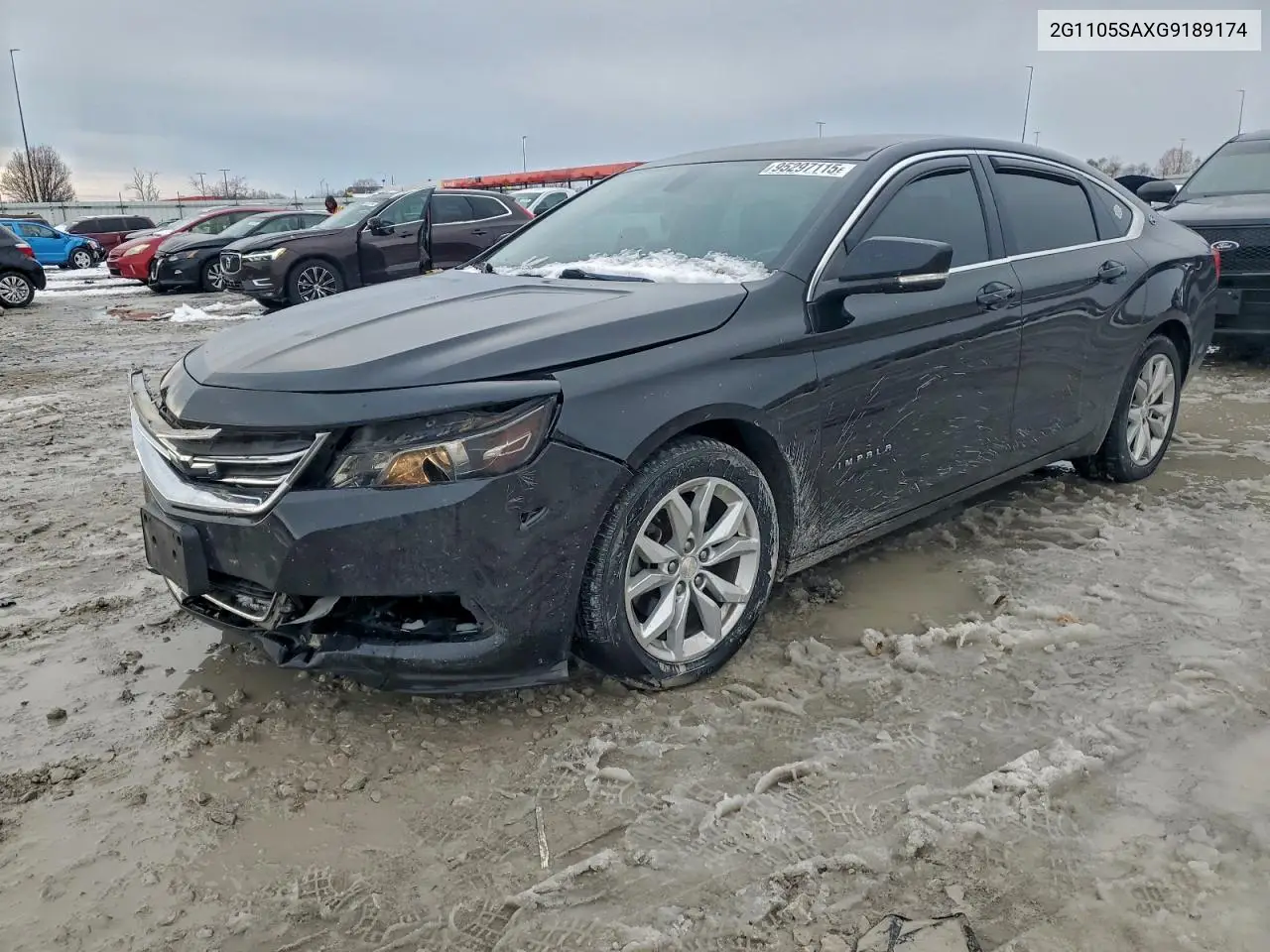 2G1105SAXG9189174 2016 Chevrolet Impala Lt