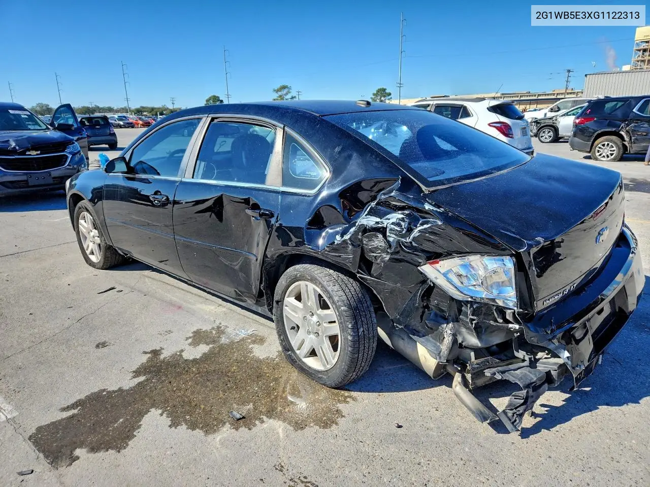 2G1WB5E3XG1122313 2016 Chevrolet Impala Limited Lt