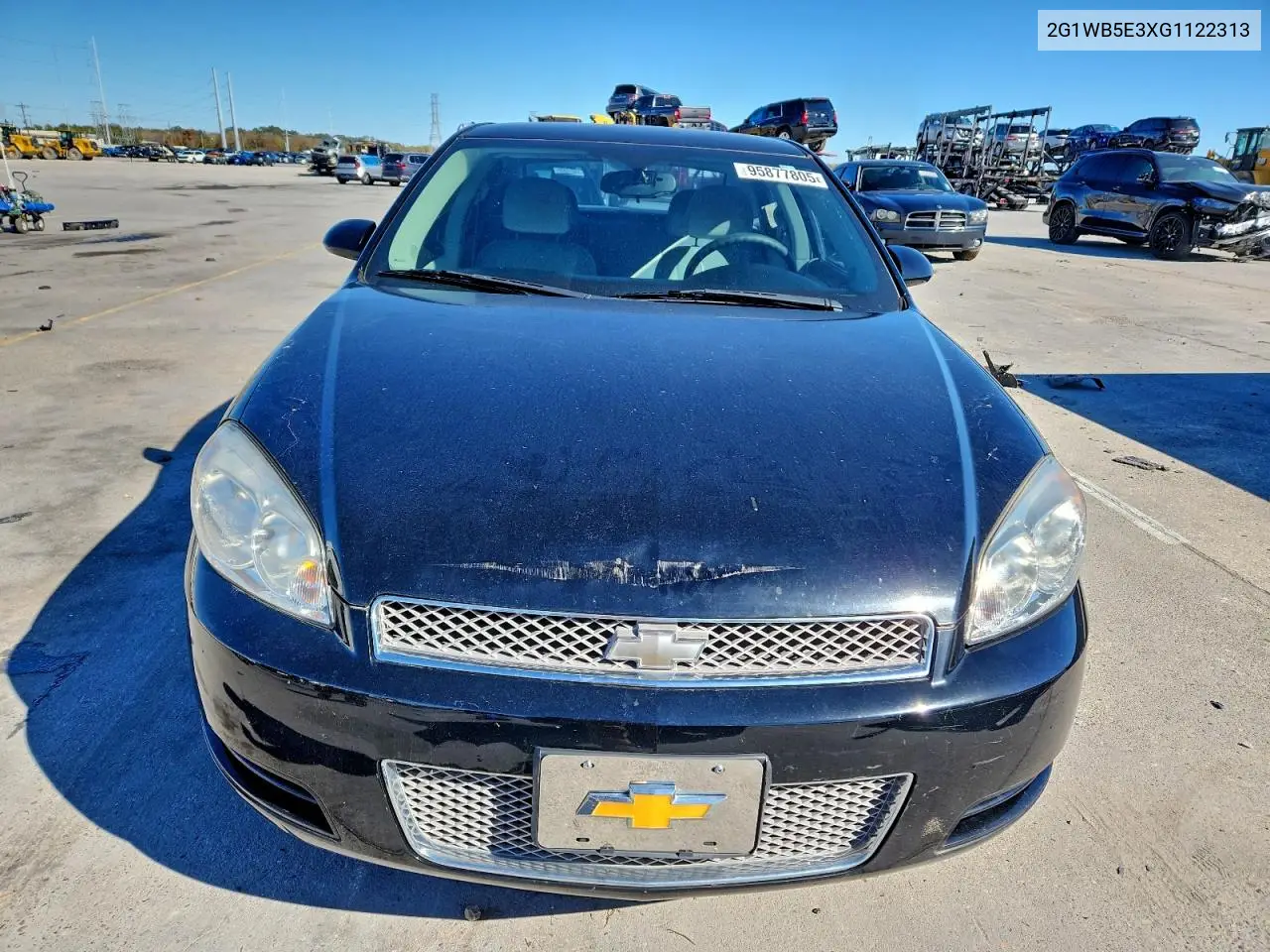 2G1WB5E3XG1122313 2016 Chevrolet Impala Limited Lt