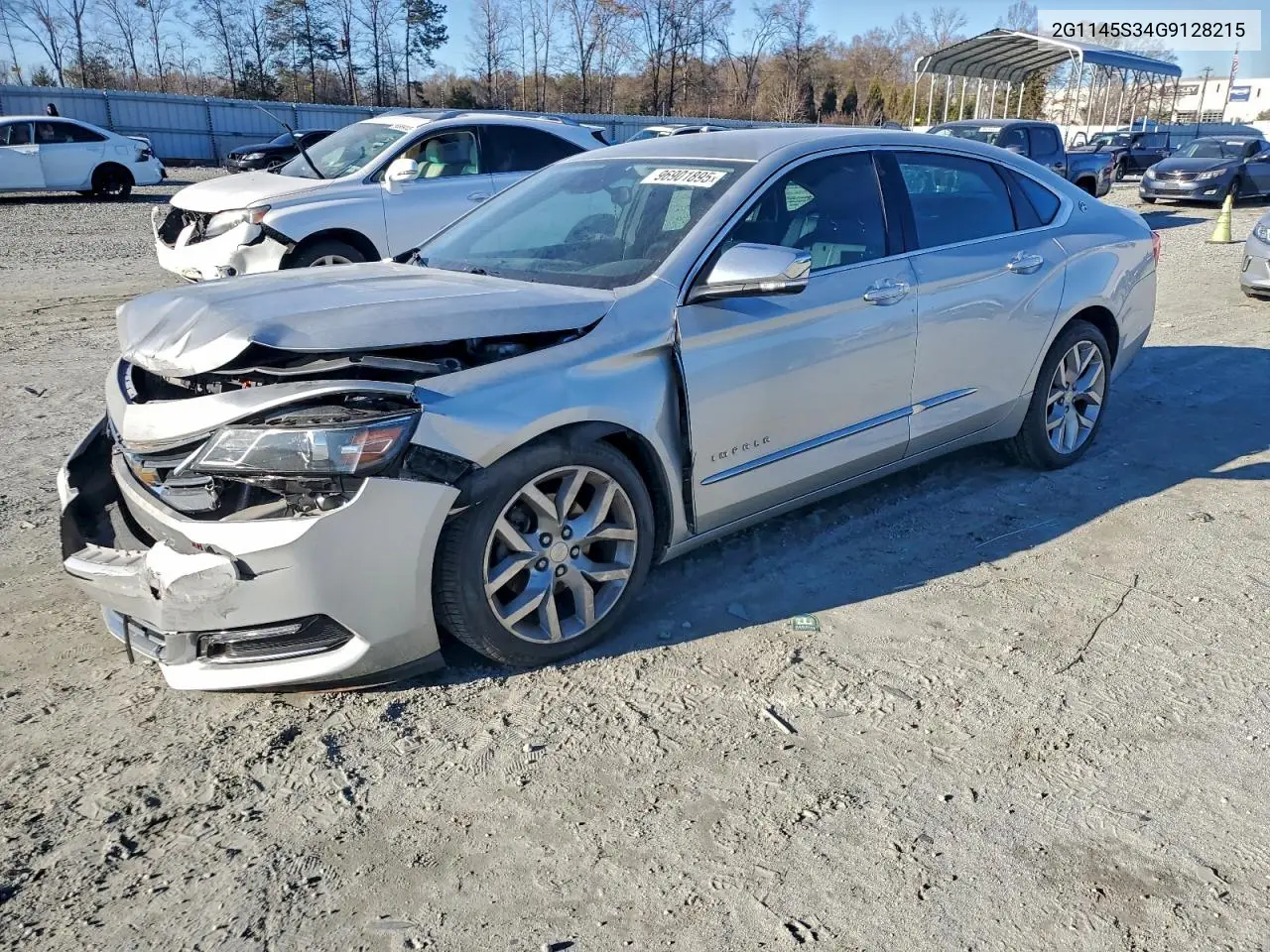 2G1145S34G9128215 2016 Chevrolet Impala Ltz