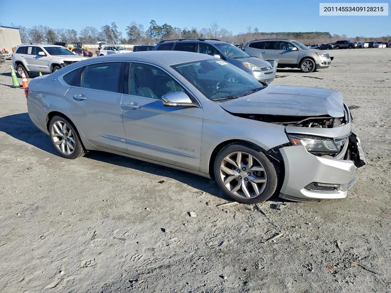 2G1145S34G9128215 2016 Chevrolet Impala Ltz
