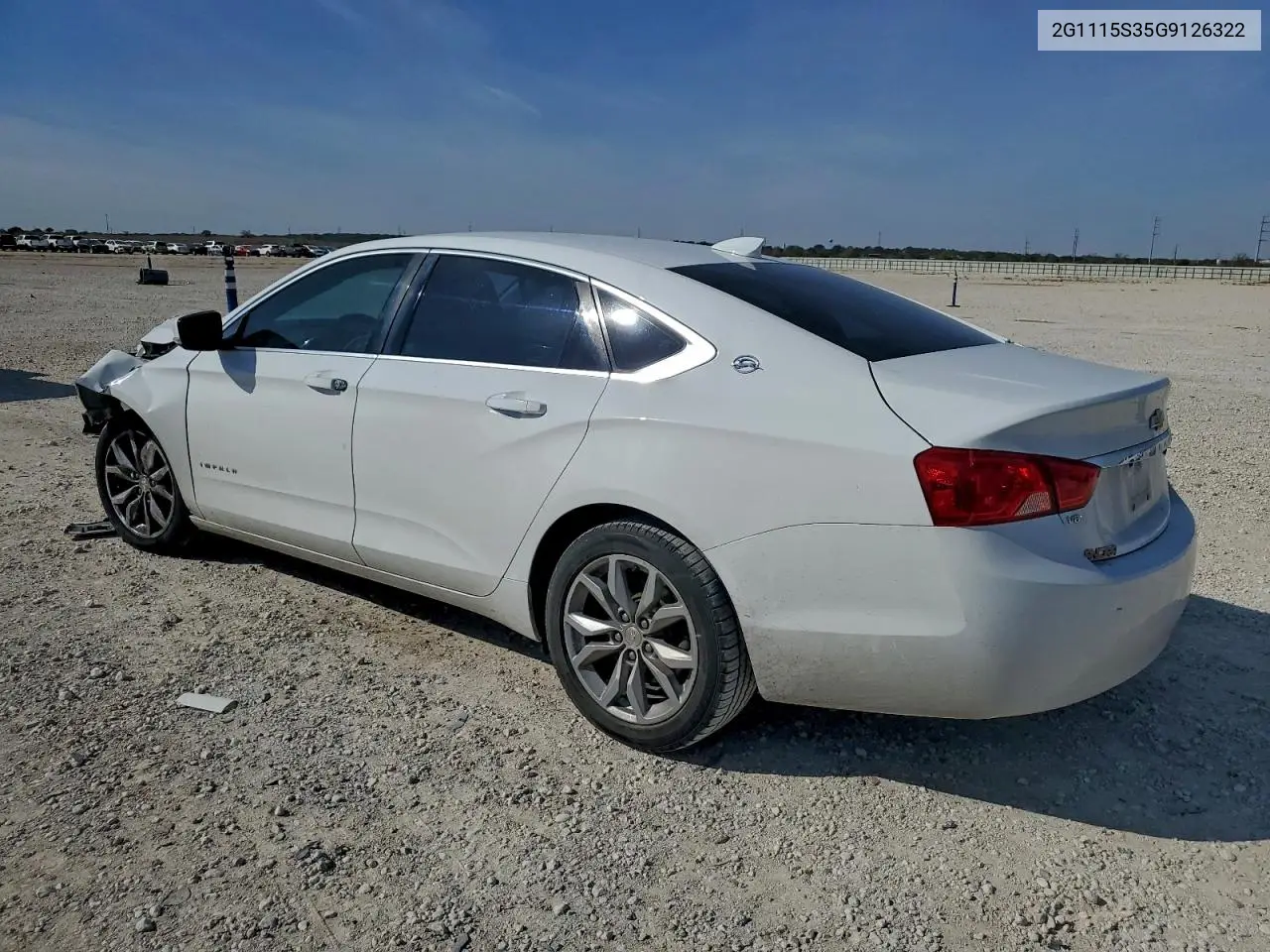 2G1115S35G9126322 2016 Chevrolet Impala Lt