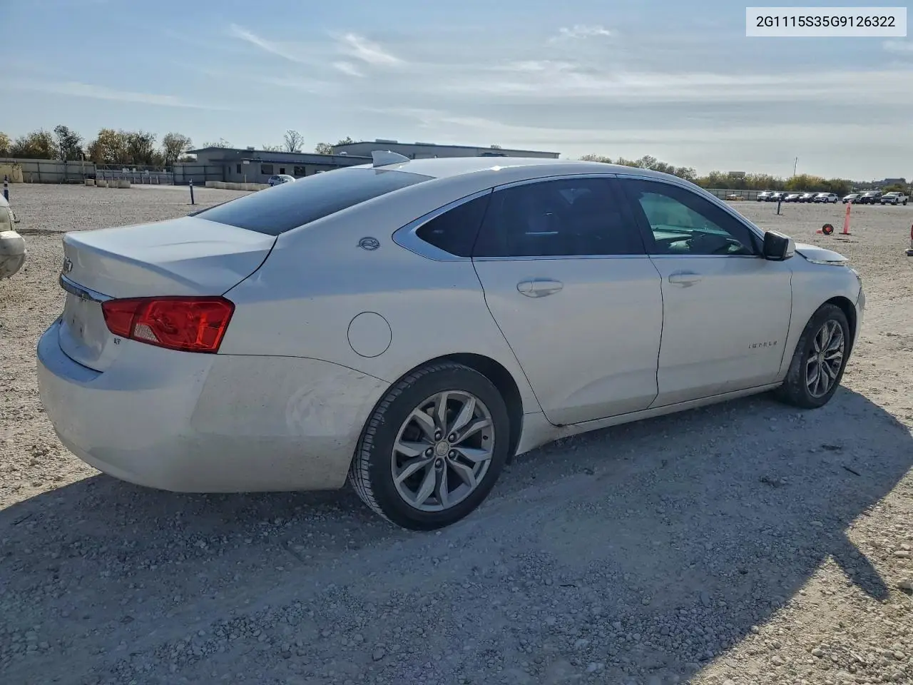 2G1115S35G9126322 2016 Chevrolet Impala Lt