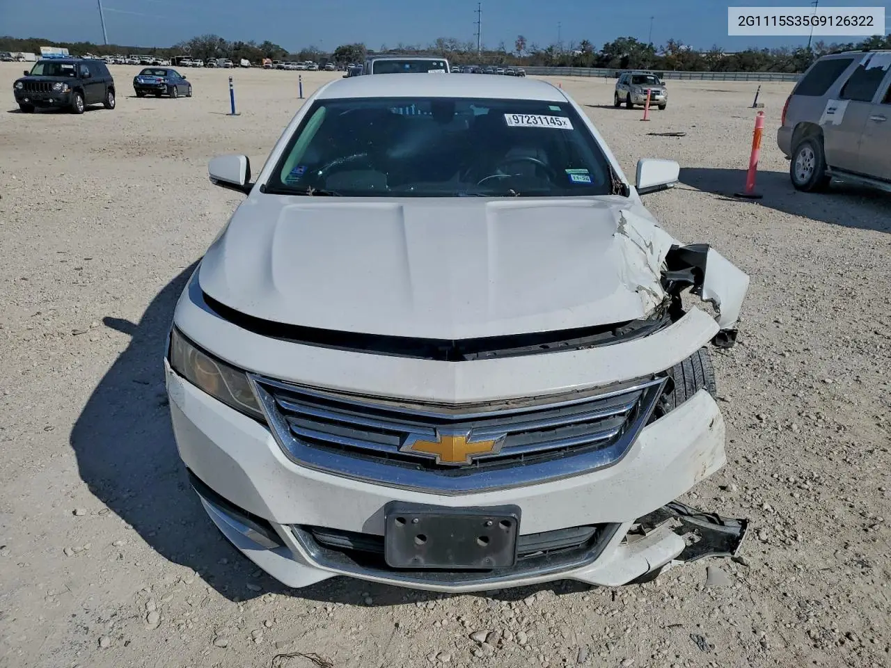 2G1115S35G9126322 2016 Chevrolet Impala Lt