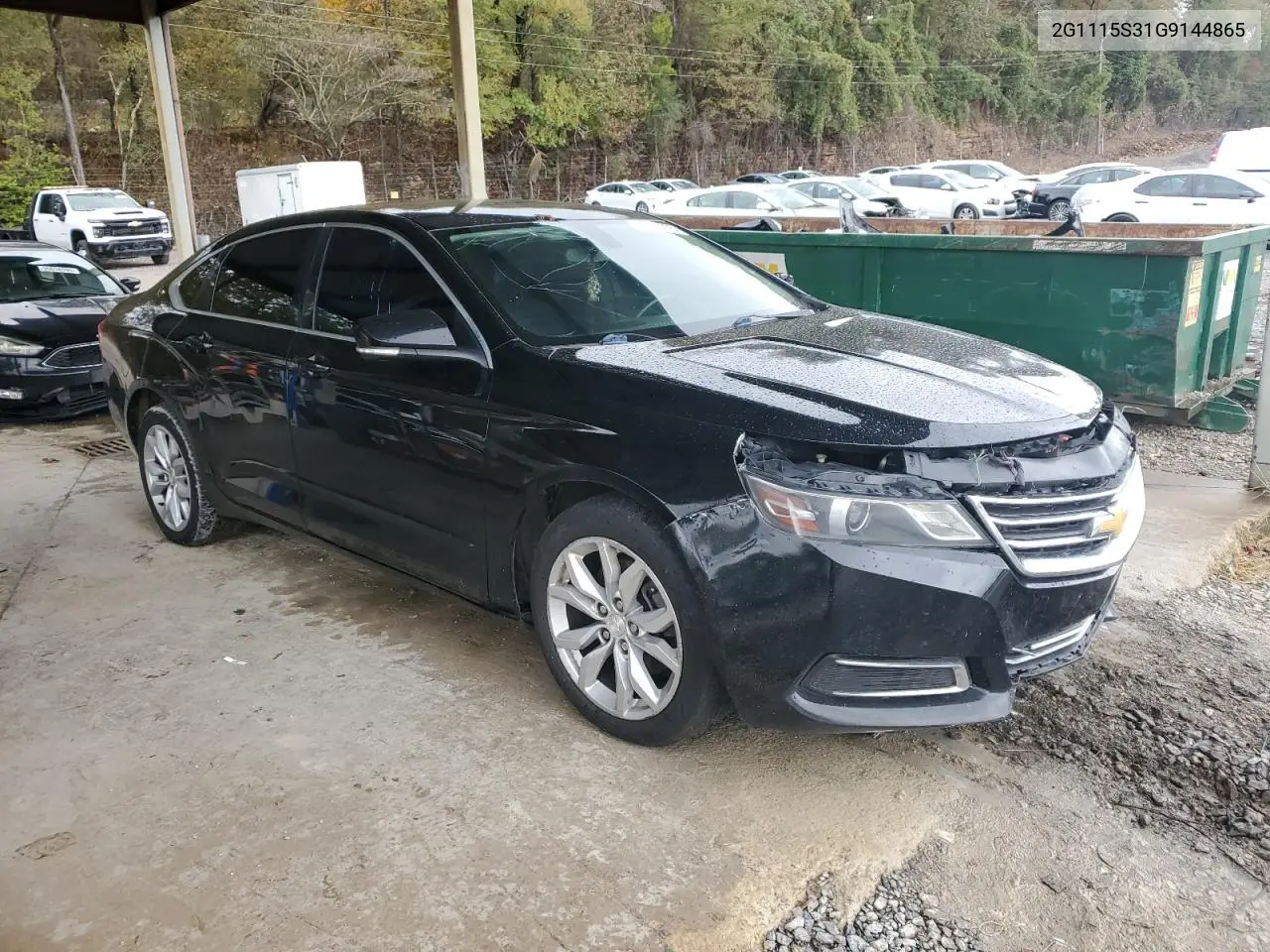 2G1115S31G9144865 2016 Chevrolet Impala Lt