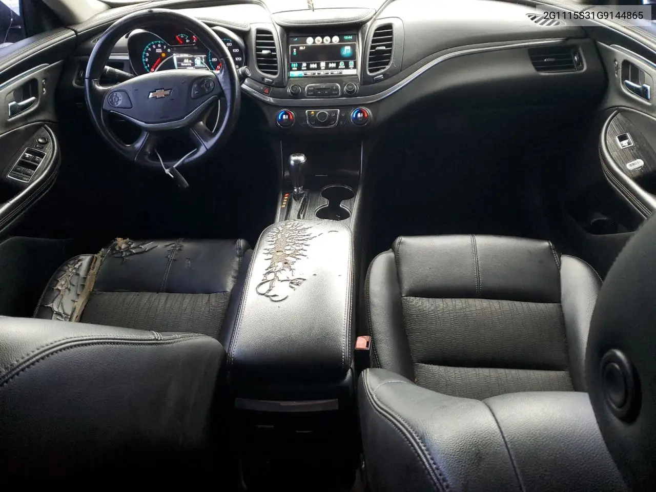 2G1115S31G9144865 2016 Chevrolet Impala Lt