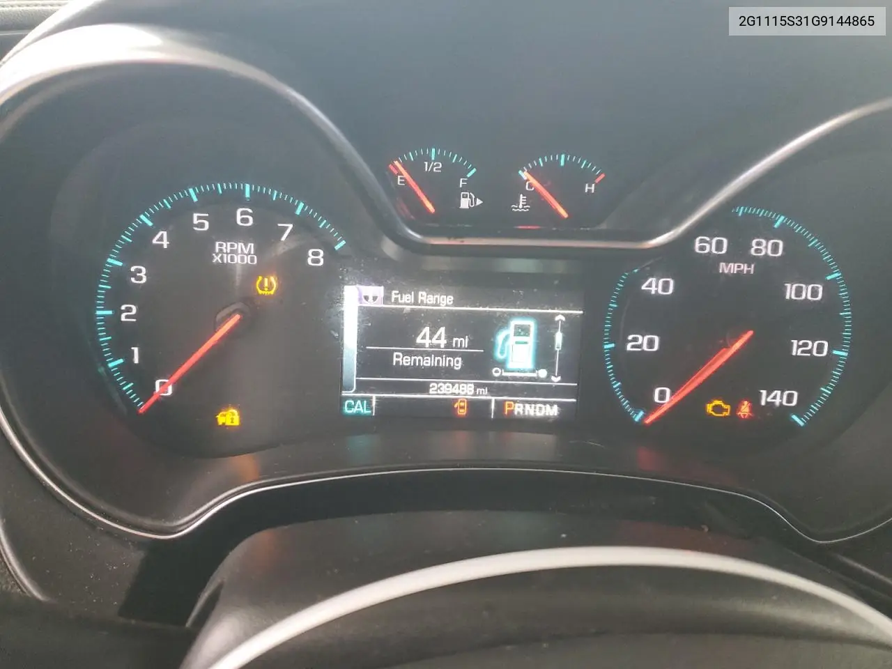 2G1115S31G9144865 2016 Chevrolet Impala Lt