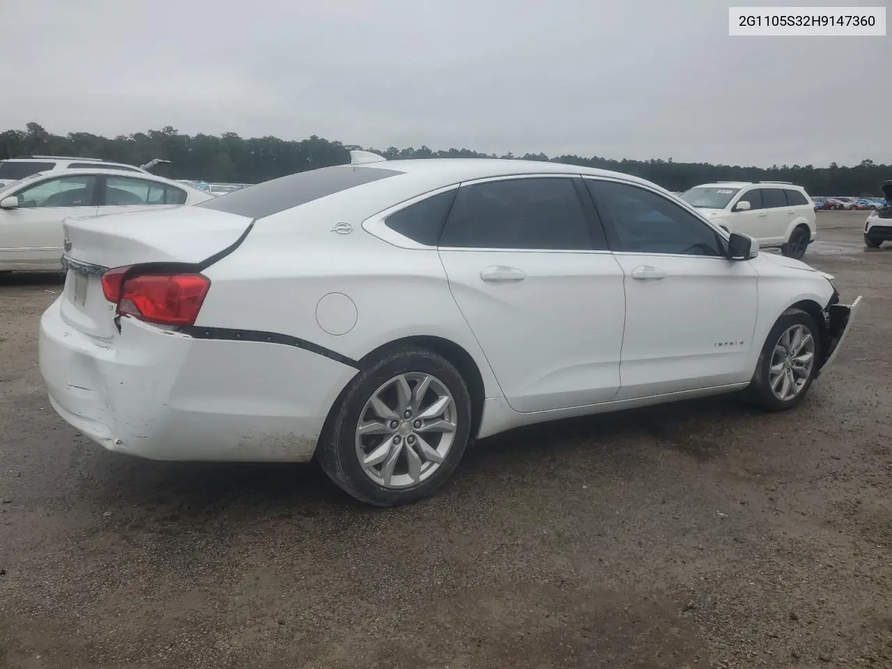 2G1105S32H9147360 2017 Chevrolet Impala Lt