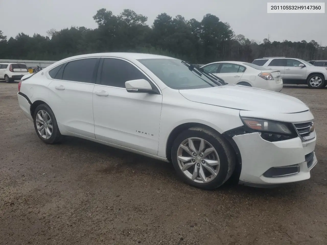 2G1105S32H9147360 2017 Chevrolet Impala Lt