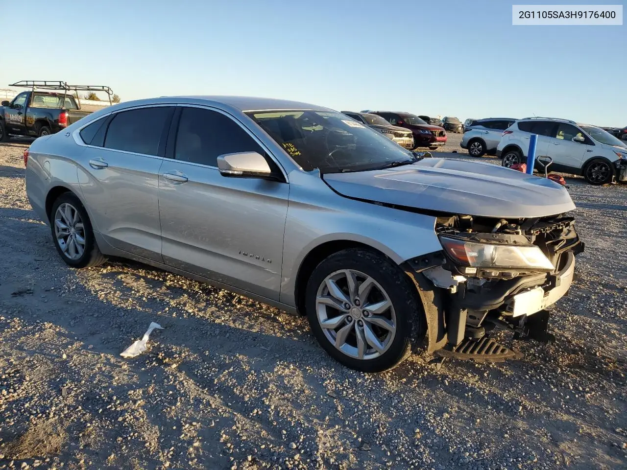 2G1105SA3H9176400 2017 Chevrolet Impala Lt