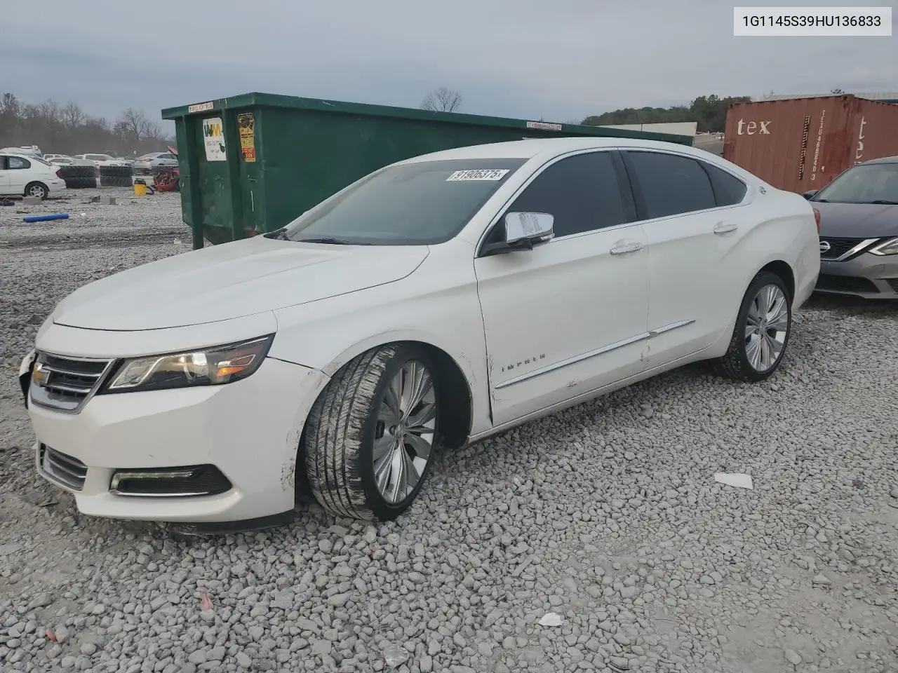 1G1145S39HU136833 2017 Chevrolet Impala Premier