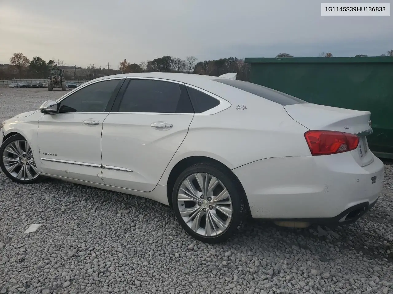 1G1145S39HU136833 2017 Chevrolet Impala Premier