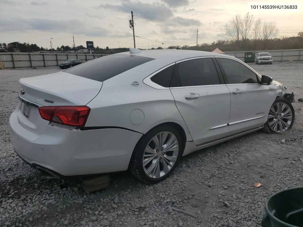 1G1145S39HU136833 2017 Chevrolet Impala Premier