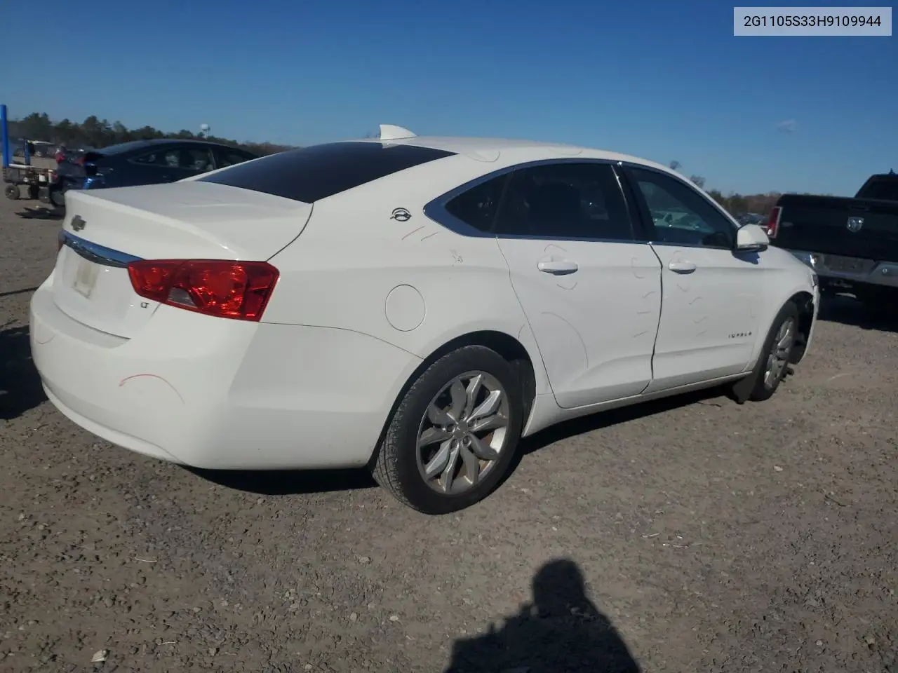 2G1105S33H9109944 2017 Chevrolet Impala Lt