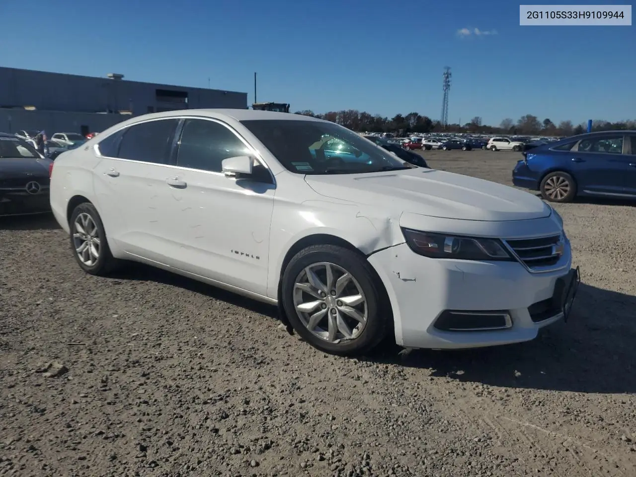 2G1105S33H9109944 2017 Chevrolet Impala Lt