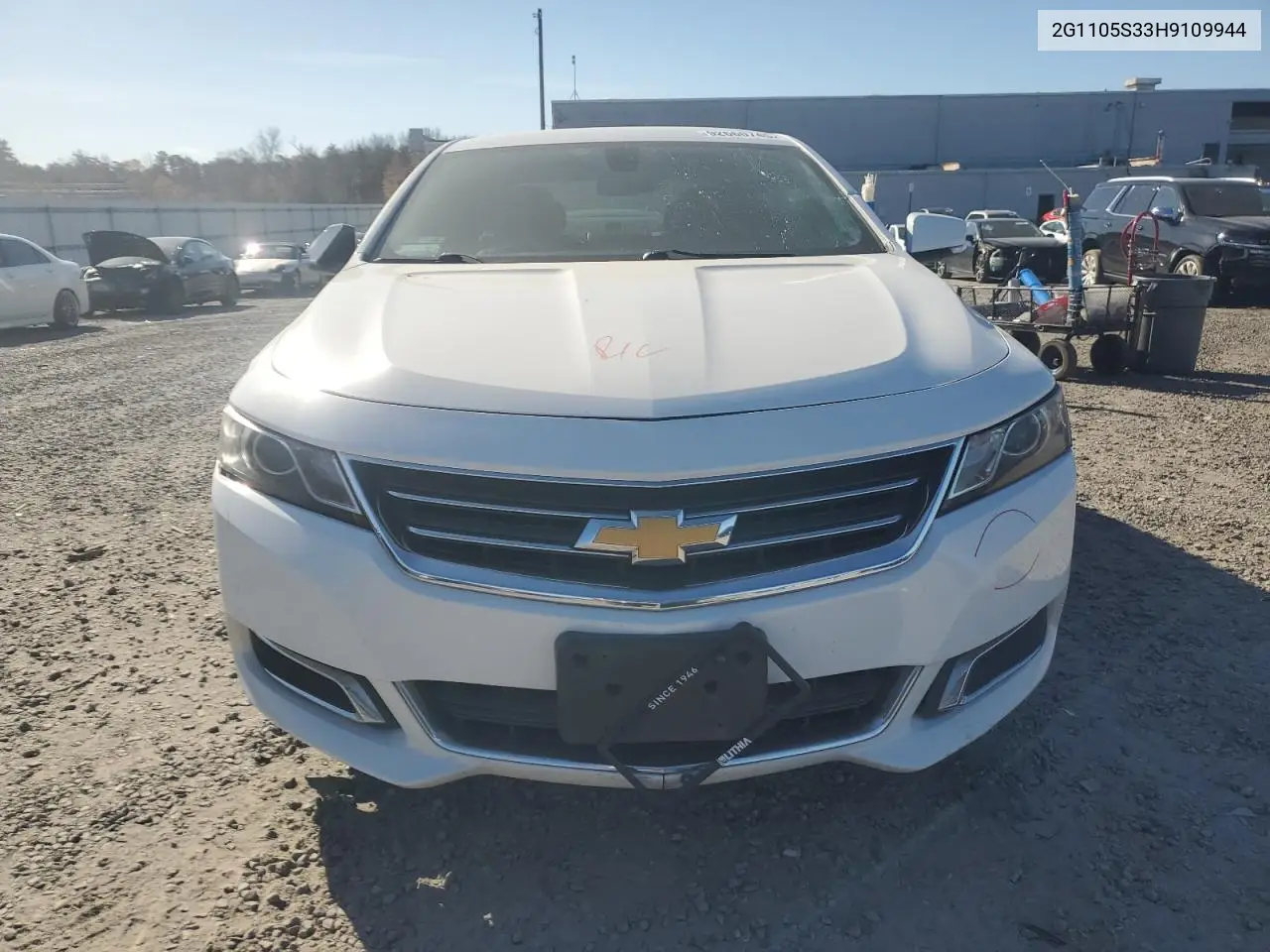 2G1105S33H9109944 2017 Chevrolet Impala Lt