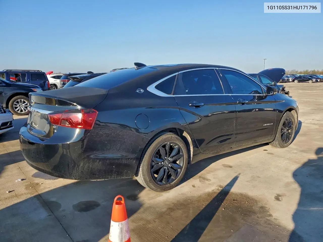 1G1105S31HU171796 2017 Chevrolet Impala Lt