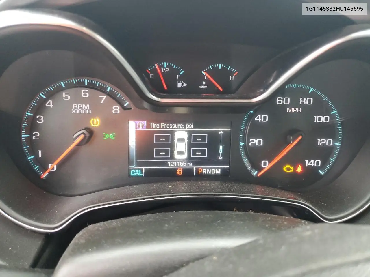 1G1145S32HU145695 2017 Chevrolet Impala Premier