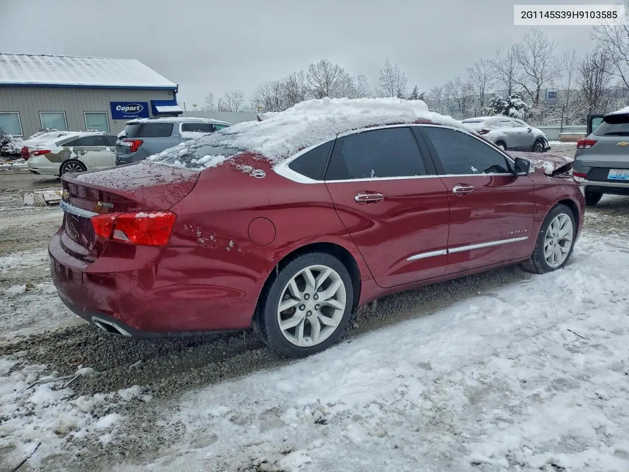 2G1145S39H9103585 2017 Chevrolet Impala Premier