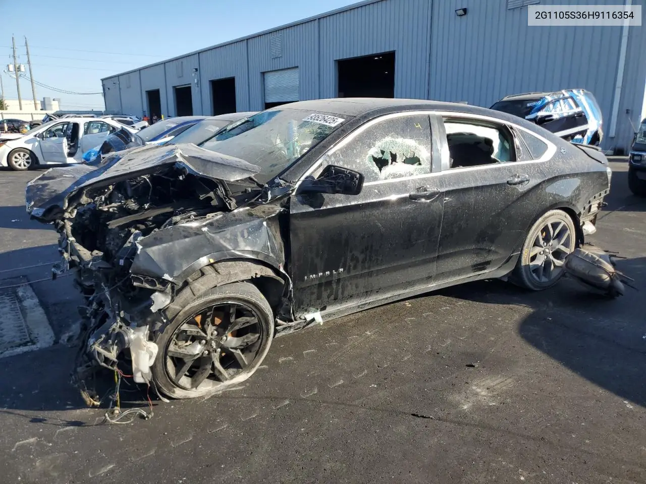 2G1105S36H9116354 2017 Chevrolet Impala Lt