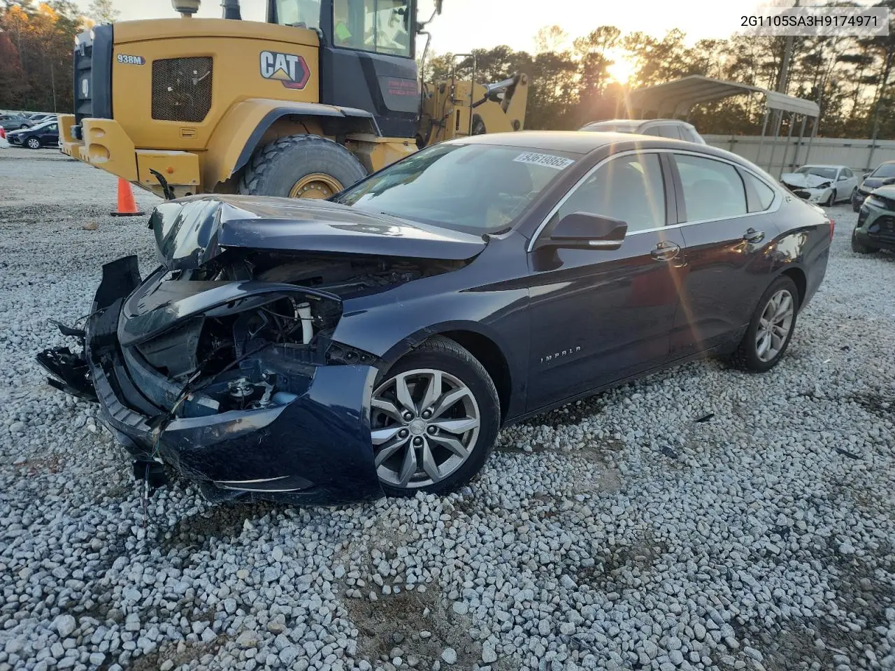 2G1105SA3H9174971 2017 Chevrolet Impala Lt