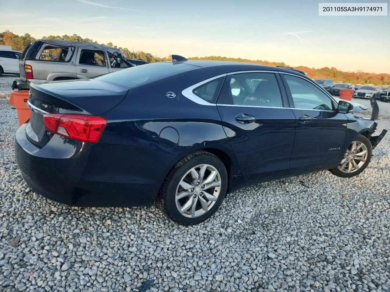 2G1105SA3H9174971 2017 Chevrolet Impala Lt
