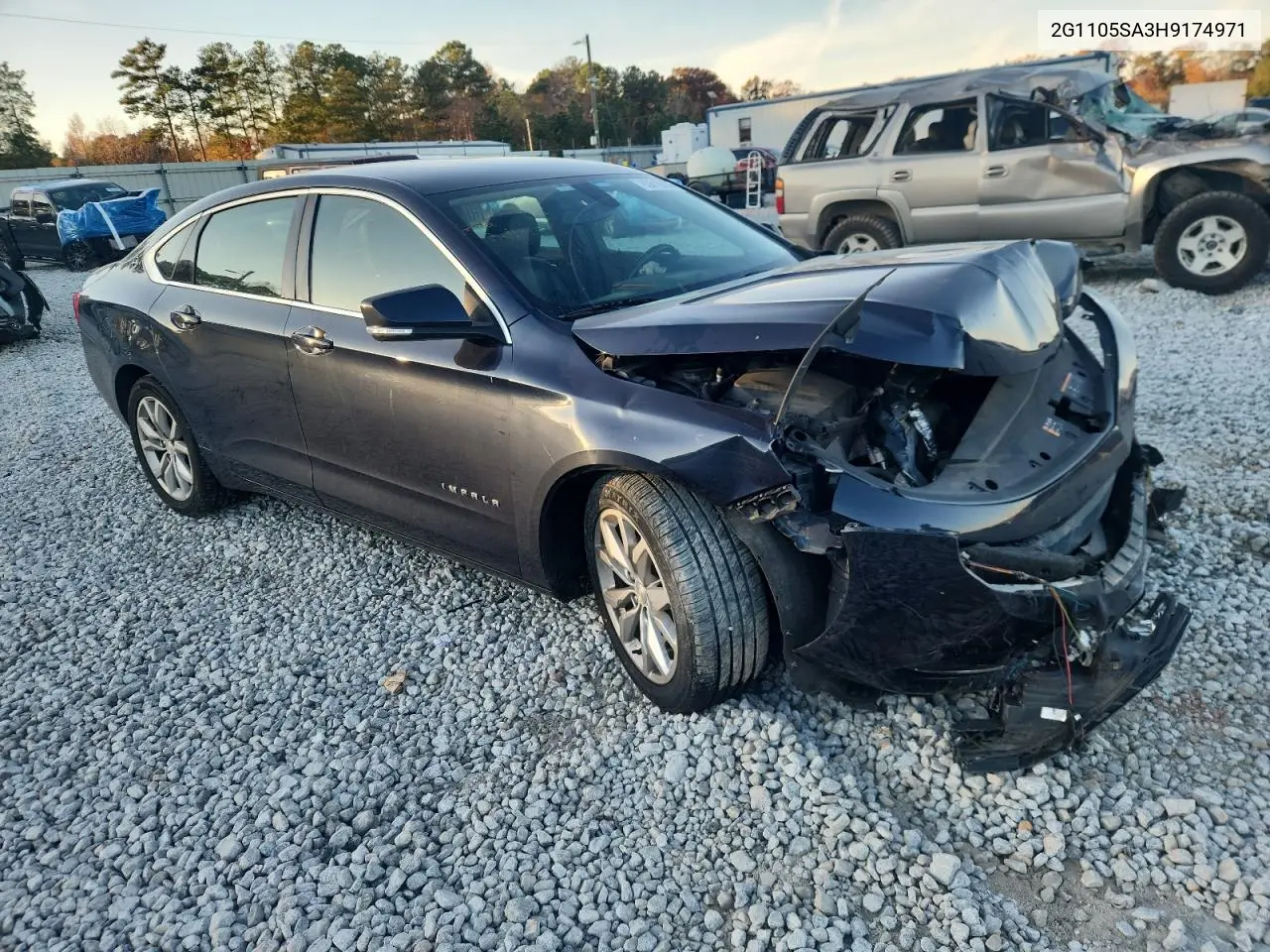 2G1105SA3H9174971 2017 Chevrolet Impala Lt