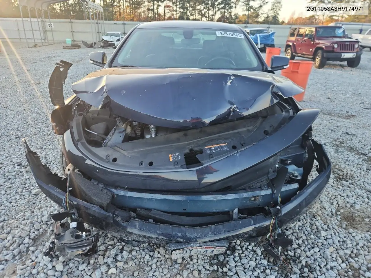 2G1105SA3H9174971 2017 Chevrolet Impala Lt