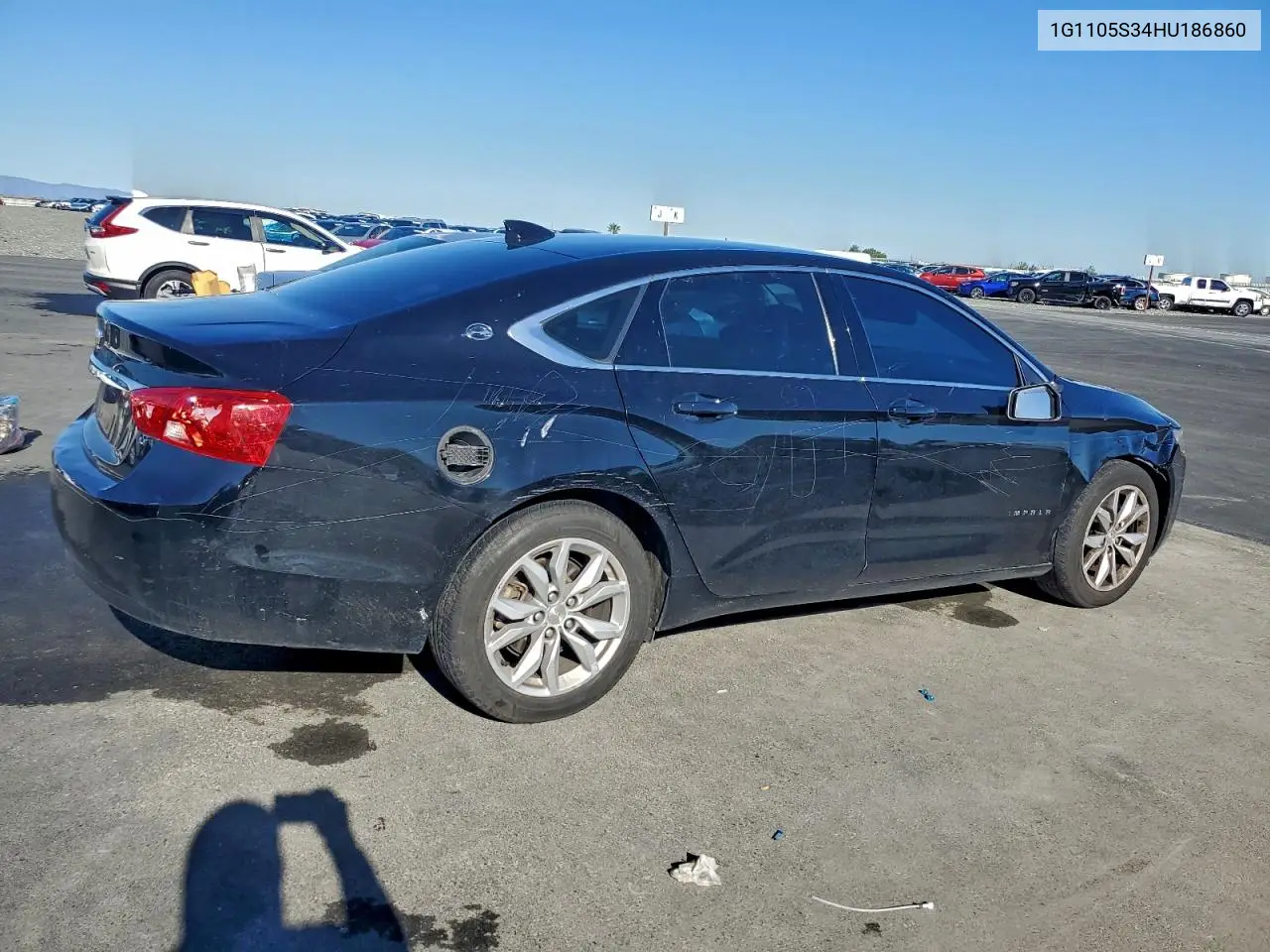 1G1105S34HU186860 2017 Chevrolet Impala Lt