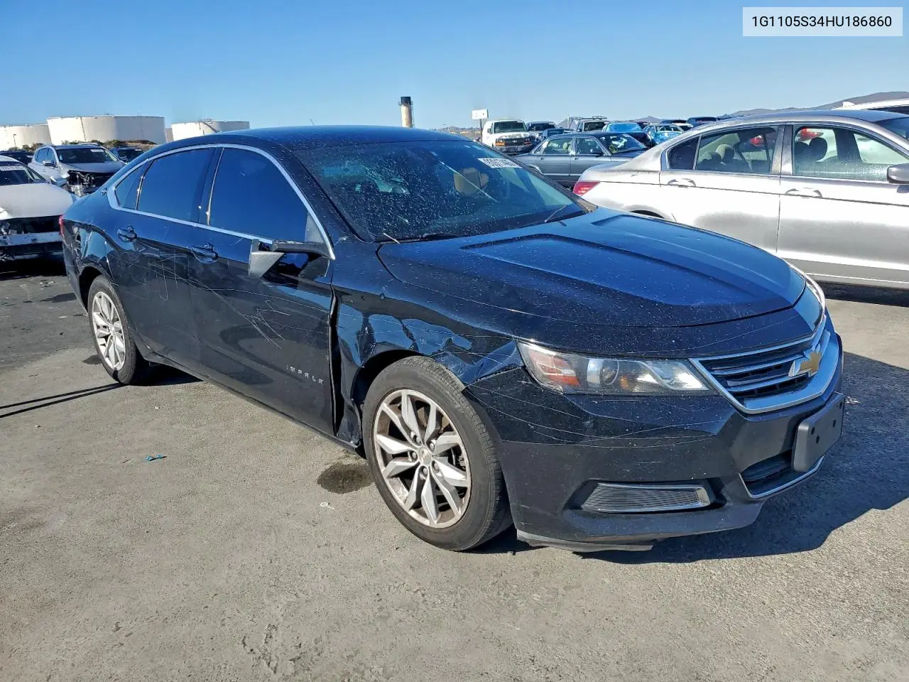 1G1105S34HU186860 2017 Chevrolet Impala Lt