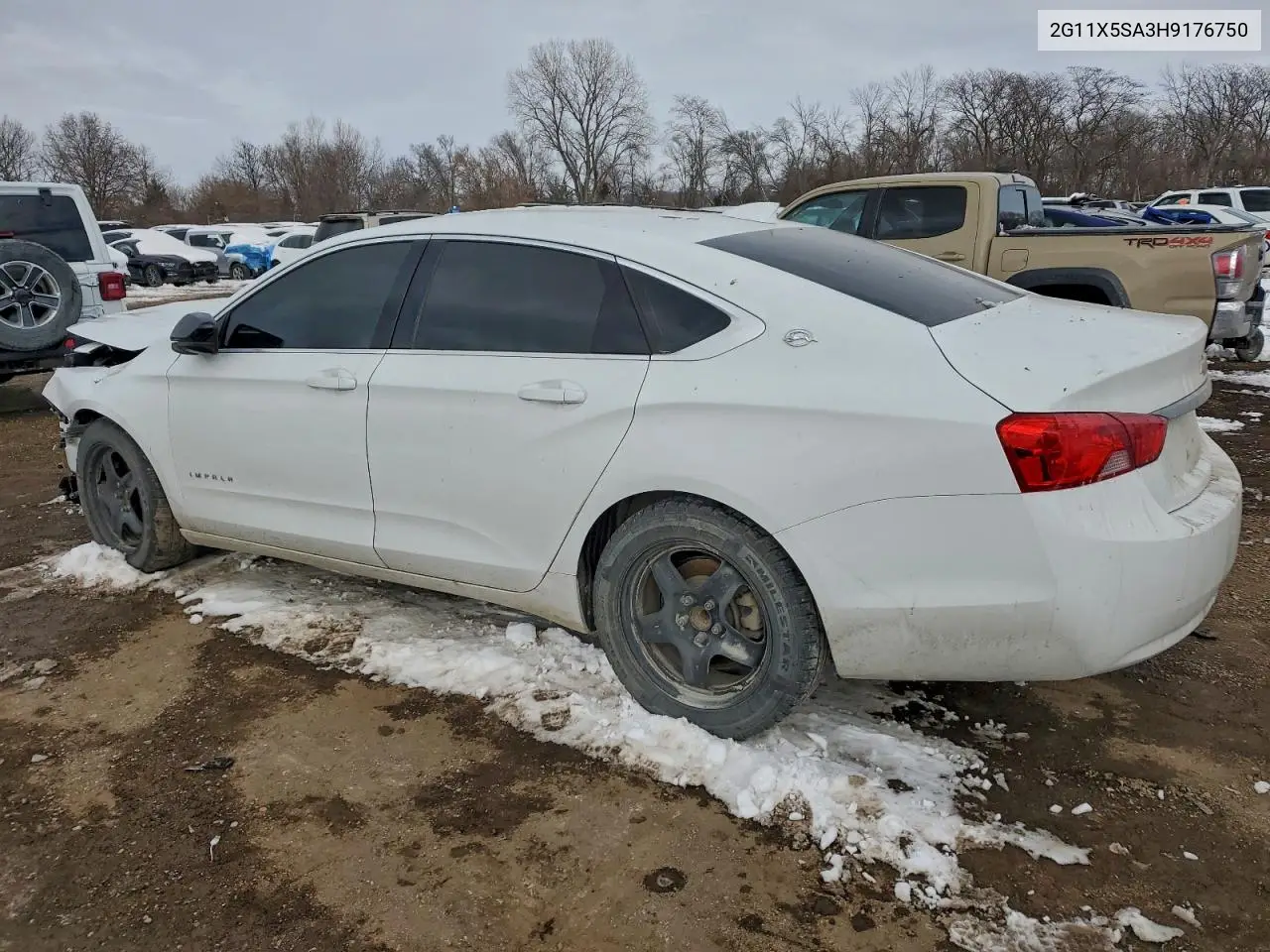 2G11X5SA3H9176750 2017 Chevrolet Impala Ls