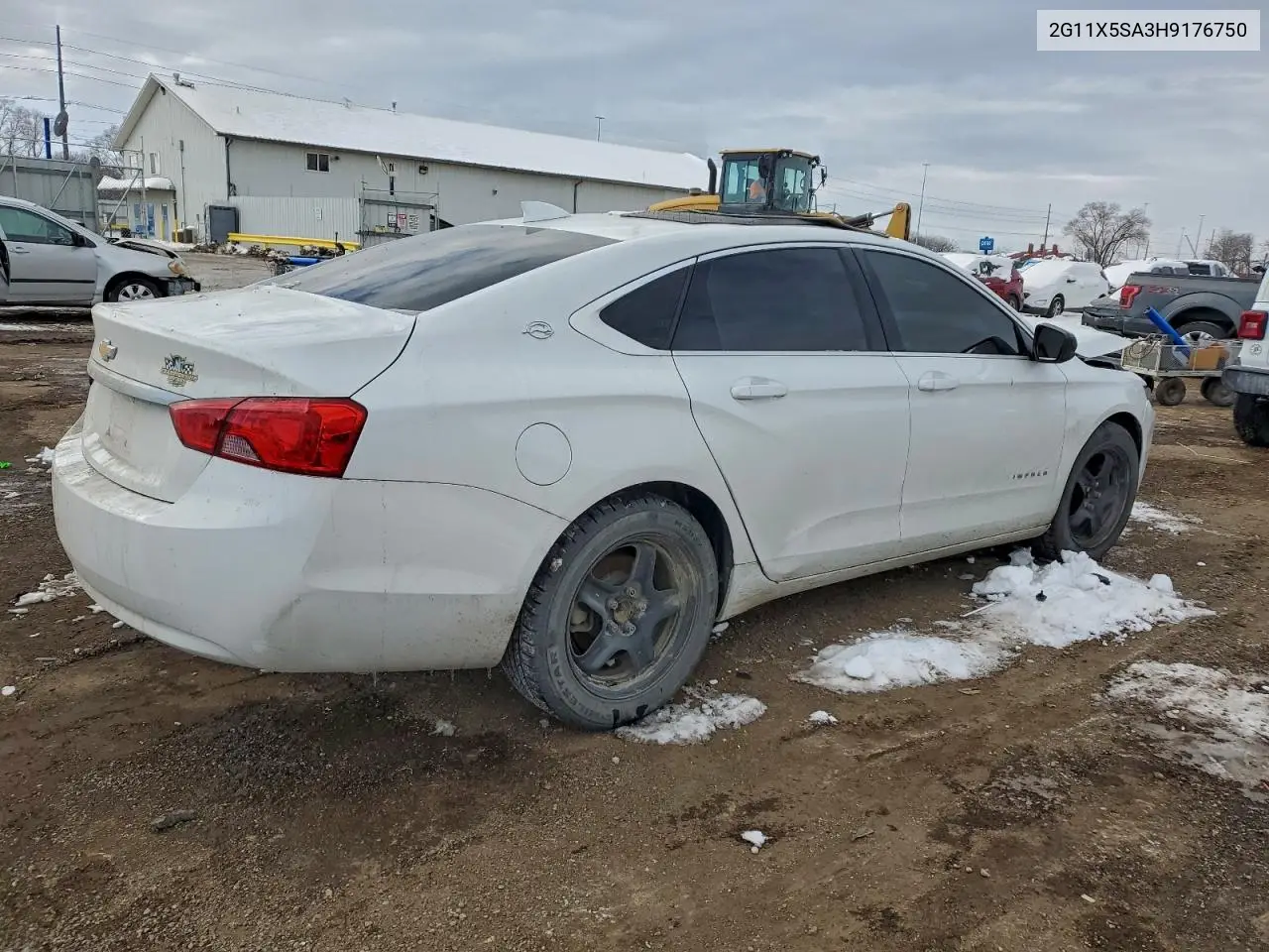 2G11X5SA3H9176750 2017 Chevrolet Impala Ls