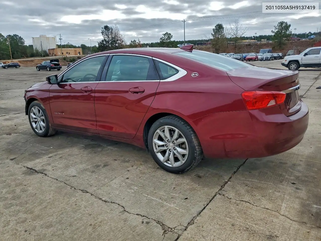 2G1105SA5H9137419 2017 Chevrolet Impala Lt