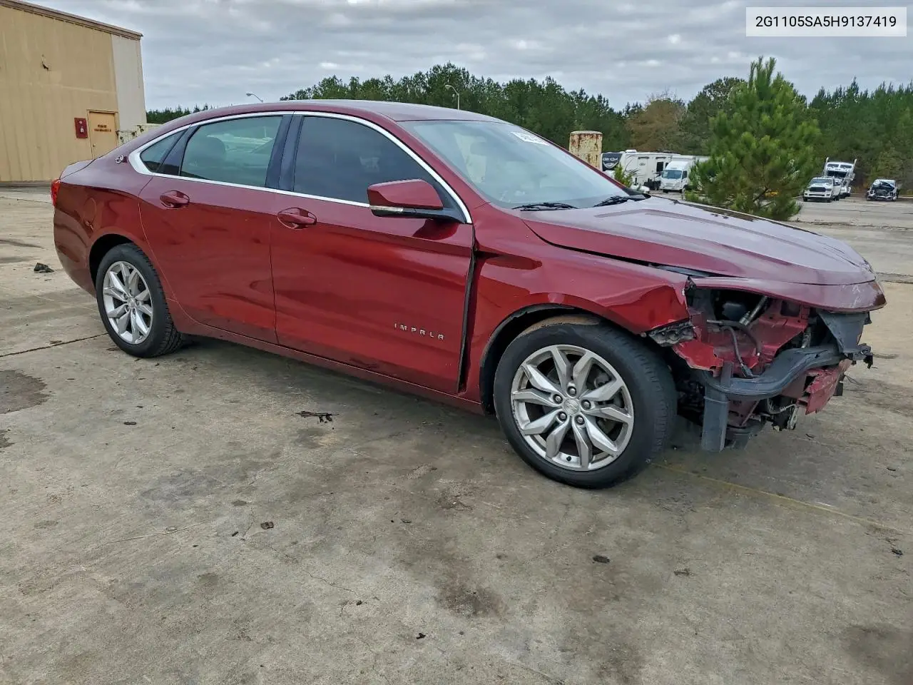 2G1105SA5H9137419 2017 Chevrolet Impala Lt