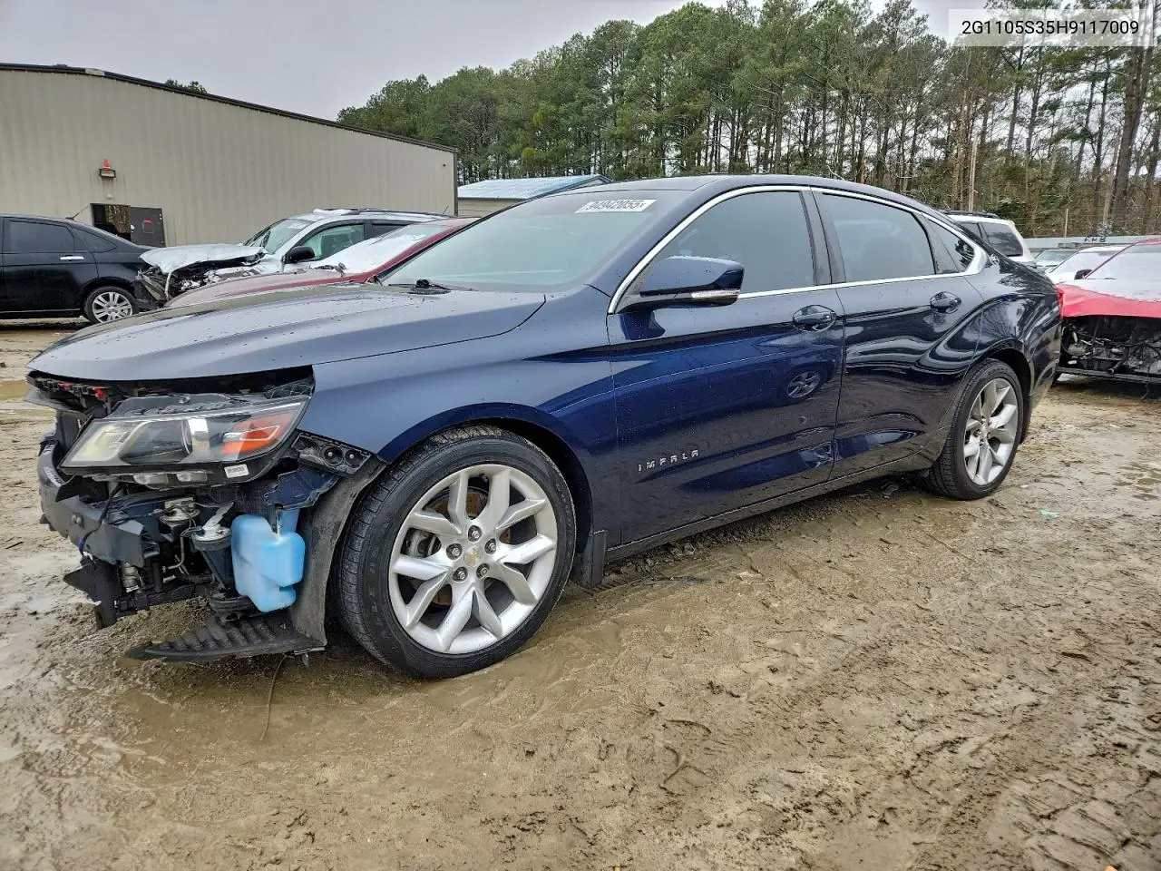 2G1105S35H9117009 2017 Chevrolet Impala Lt