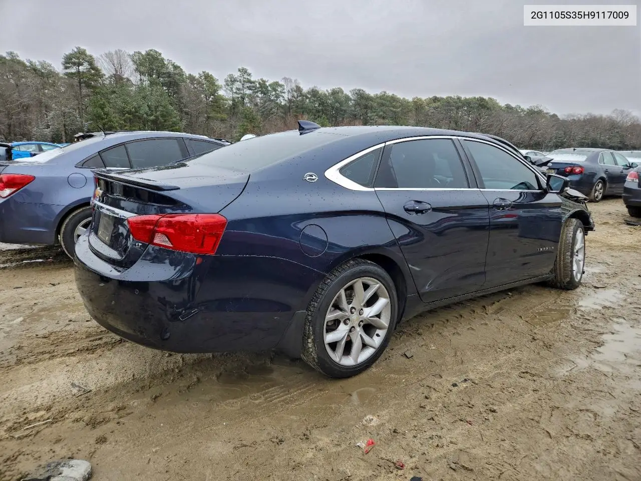 2G1105S35H9117009 2017 Chevrolet Impala Lt