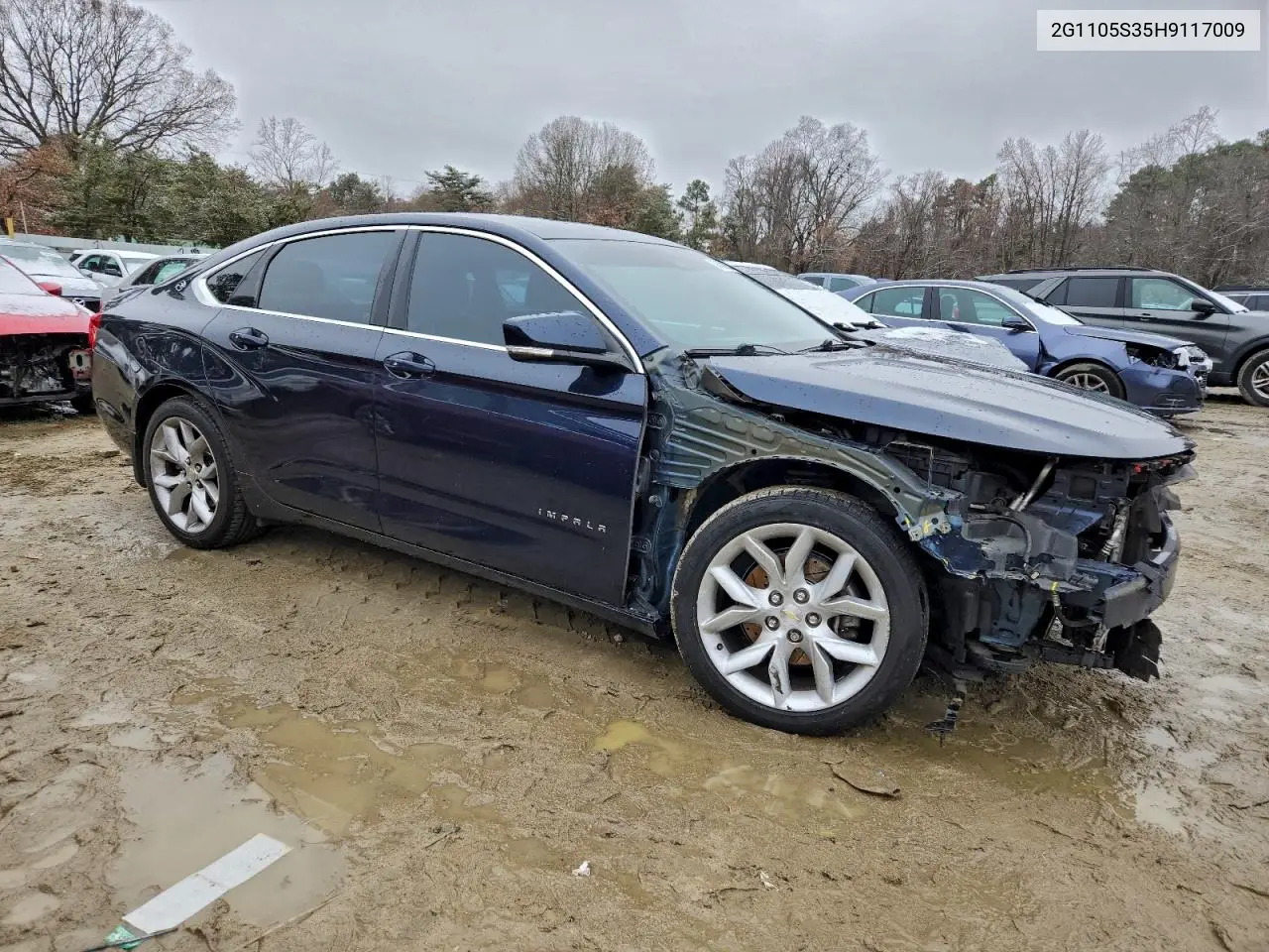 2G1105S35H9117009 2017 Chevrolet Impala Lt