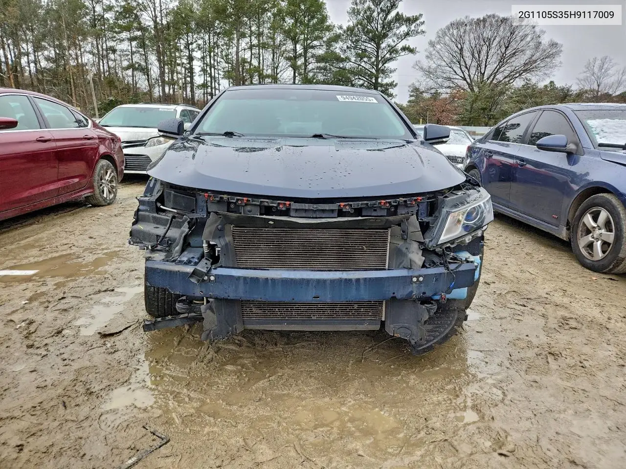 2G1105S35H9117009 2017 Chevrolet Impala Lt