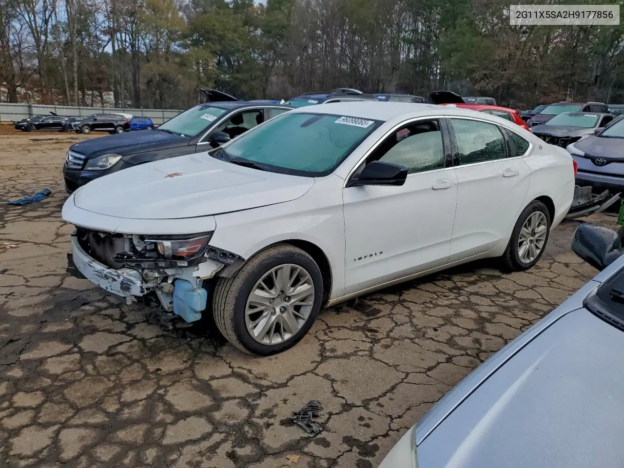 2G11X5SA2H9177856 2017 Chevrolet Impala Ls