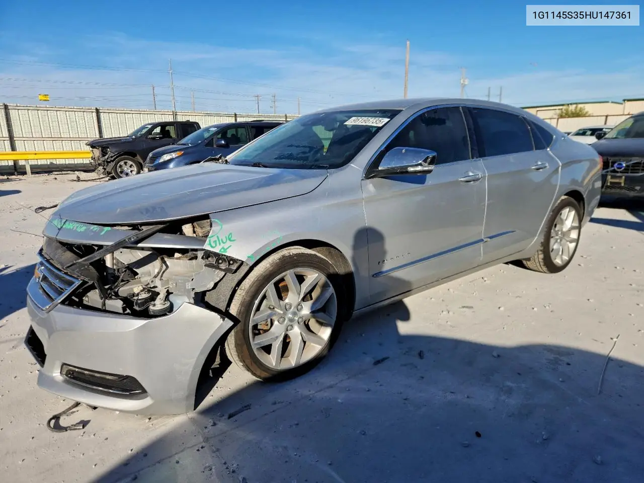1G1145S35HU147361 2017 Chevrolet Impala Premier