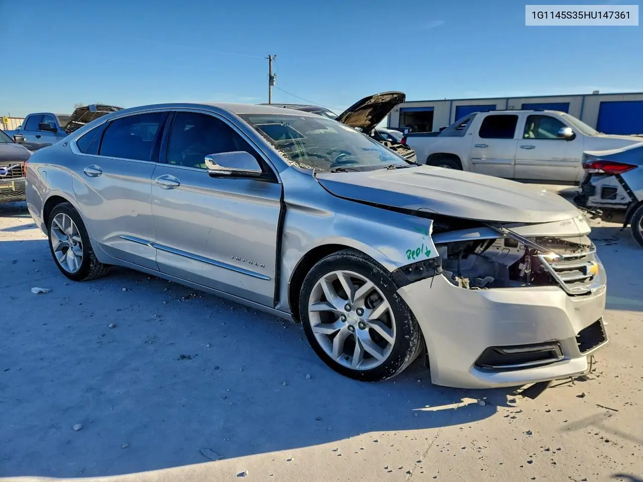 1G1145S35HU147361 2017 Chevrolet Impala Premier
