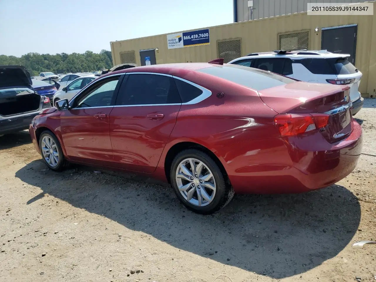 2G1105S39J9144347 2018 Chevrolet Impala Lt