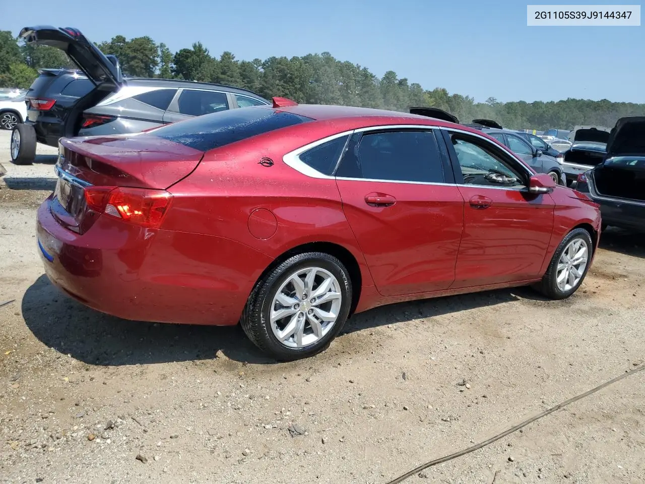 2G1105S39J9144347 2018 Chevrolet Impala Lt