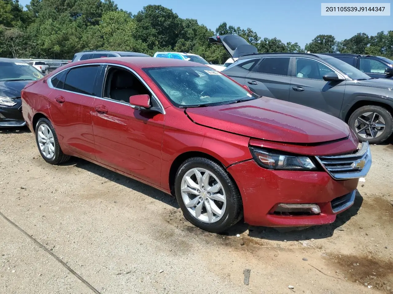 2G1105S39J9144347 2018 Chevrolet Impala Lt