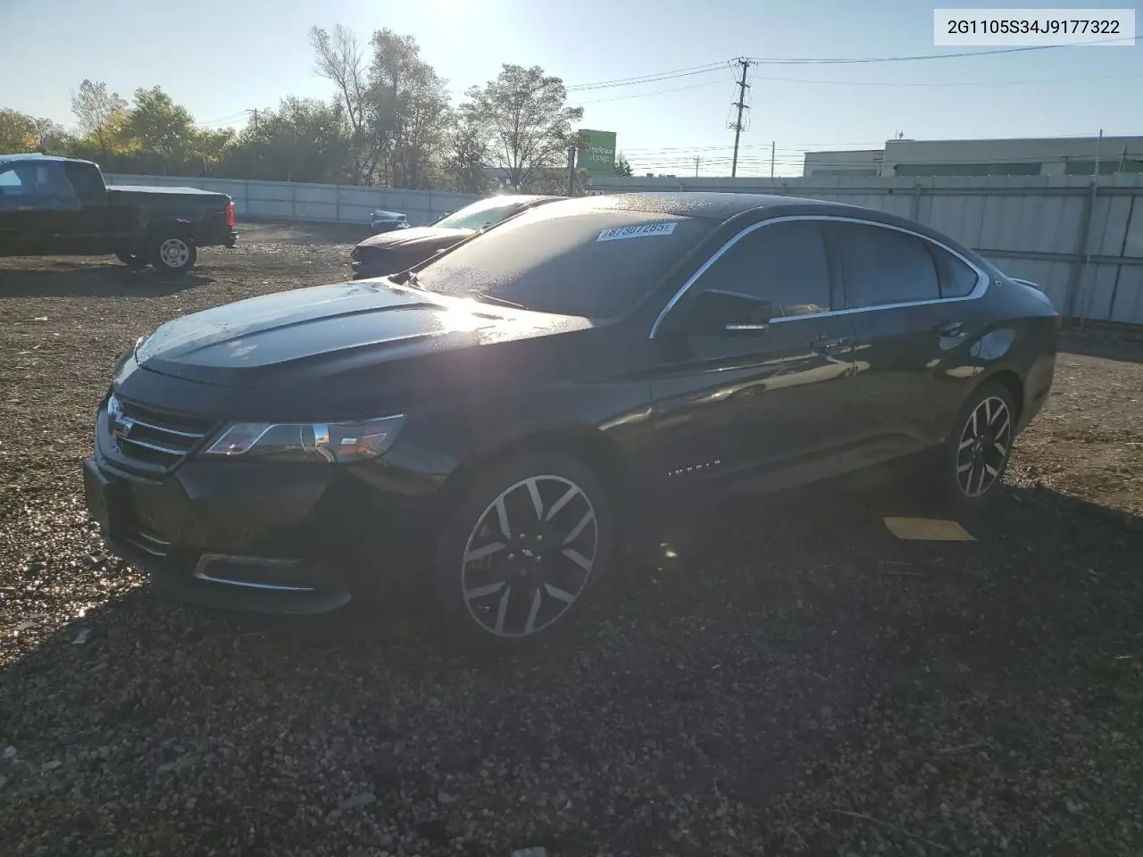 2G1105S34J9177322 2018 Chevrolet Impala Lt