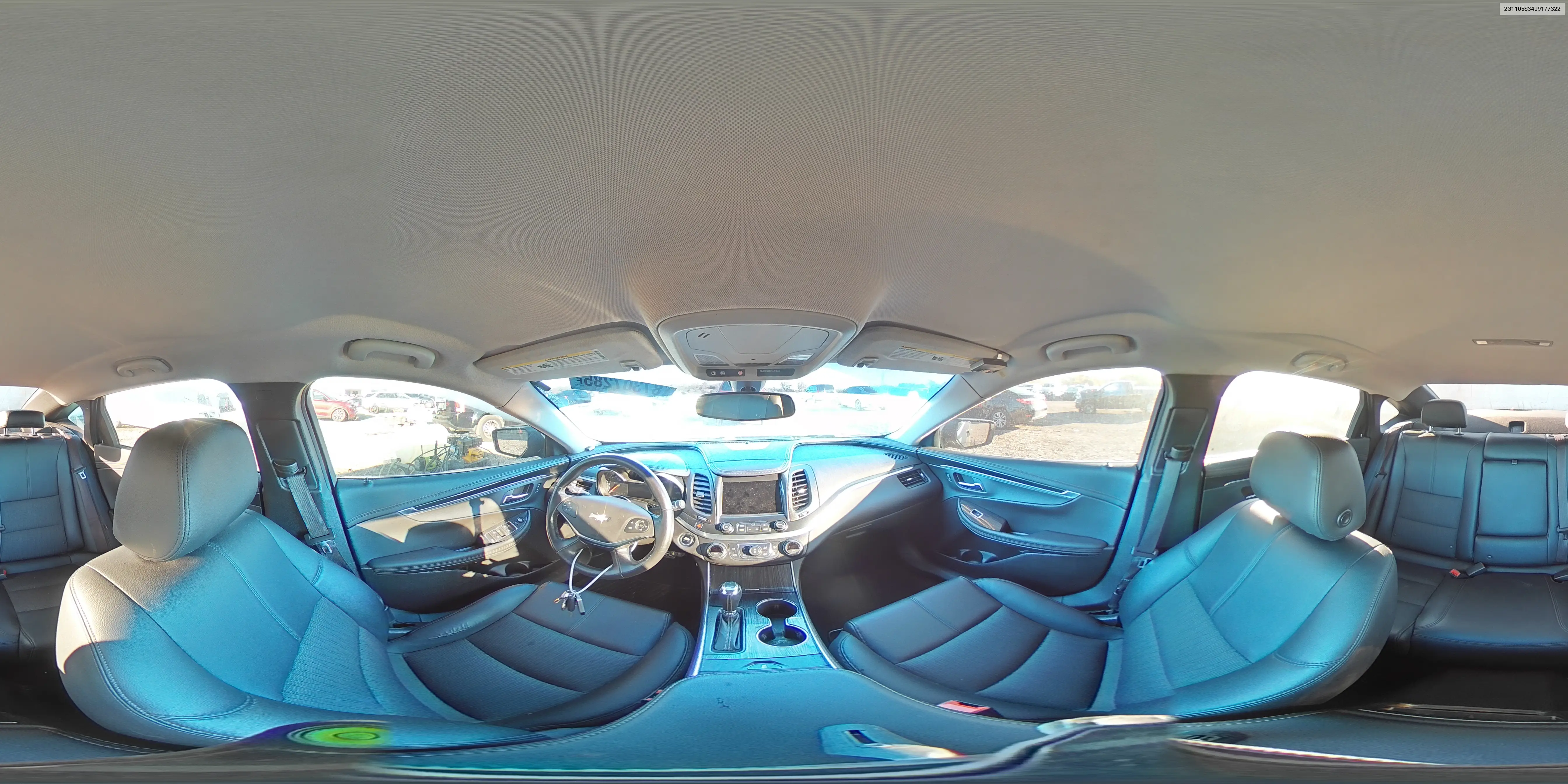 2G1105S34J9177322 2018 Chevrolet Impala Lt