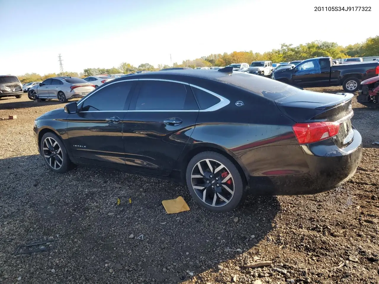 2G1105S34J9177322 2018 Chevrolet Impala Lt