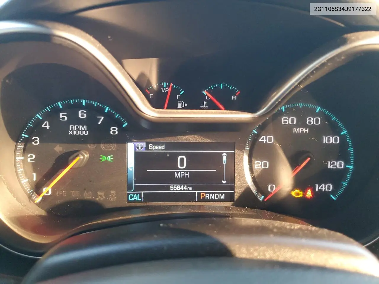 2G1105S34J9177322 2018 Chevrolet Impala Lt